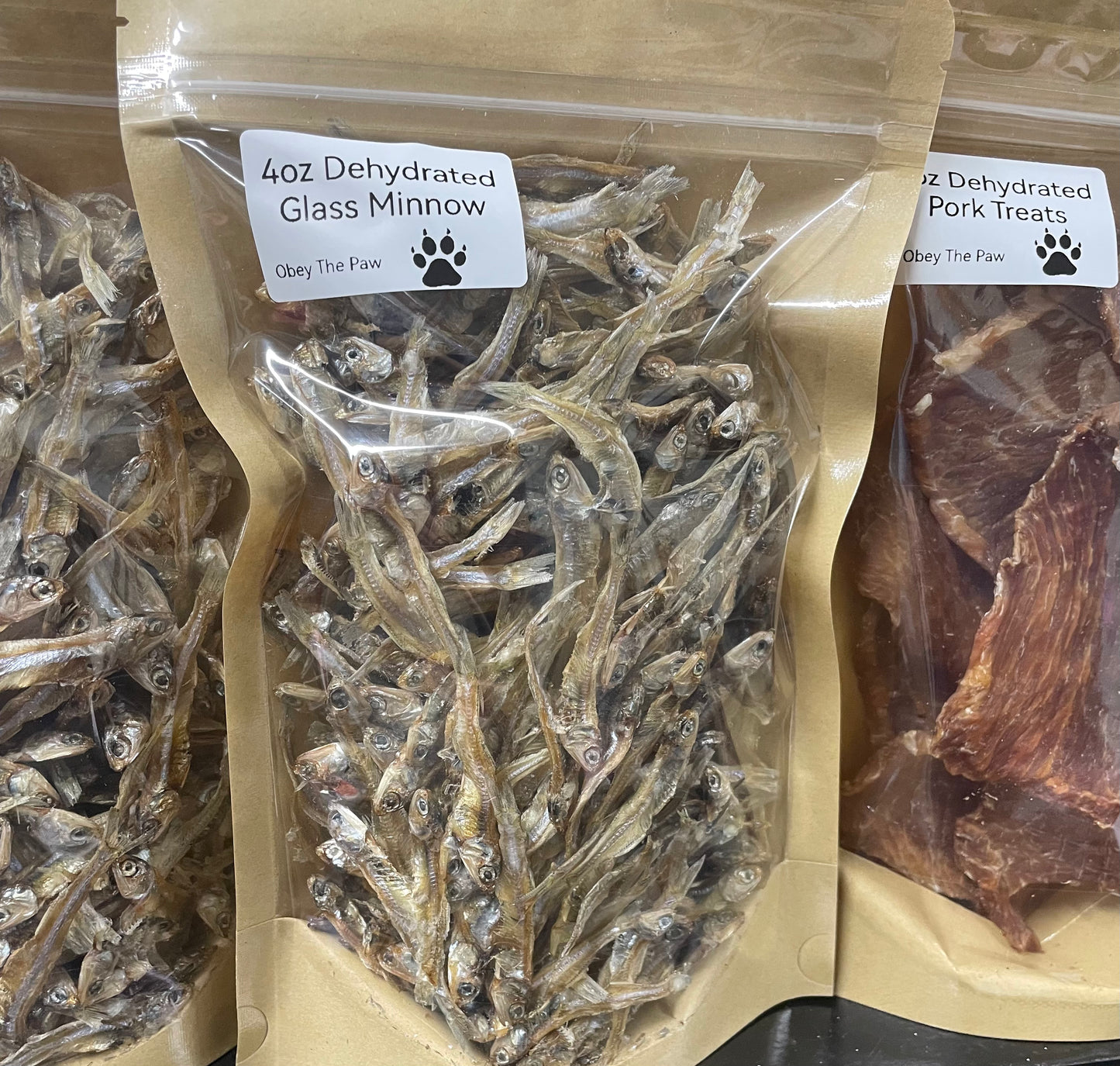 4oz BAG DEHYDRATED GLASS MINNOWS