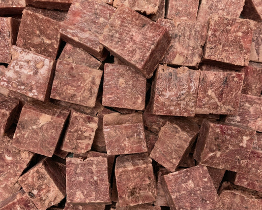 TURKEY & FISH BLEND Course cut:  Sold by the lb