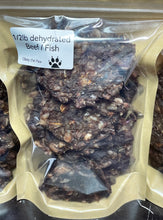 Load image into Gallery viewer, 8oz  DEHYDRATED:       BEEF and FISH  Paties.