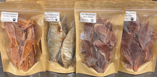 Load image into Gallery viewer, 1lb - 4 DIFFERENT PACKAGES OF DEHYDRATED TREATS ￼